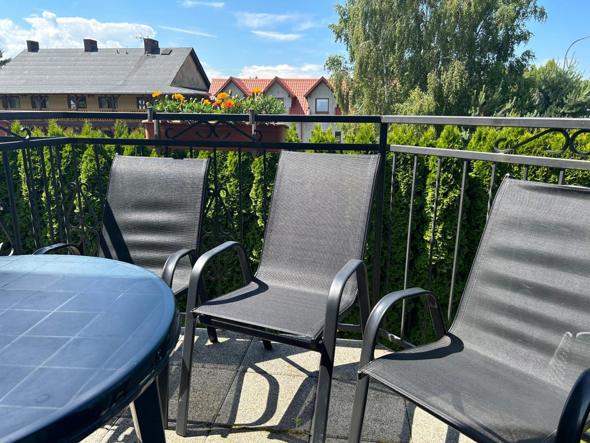 Dw Roza Wiatrow Lägenhet Dębki Exteriör bild
